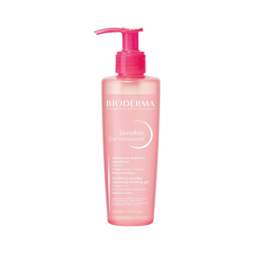 Bioderma sensibio gel moussant 200 ml.