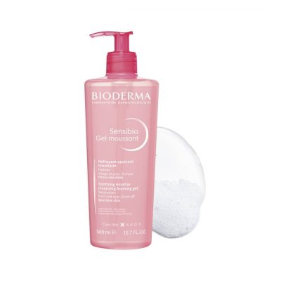 Bioderma sensibio gel moussant 500 ml.