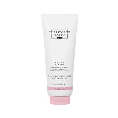 Christophe robin delicate volumizing conditioner with rose extracts.
