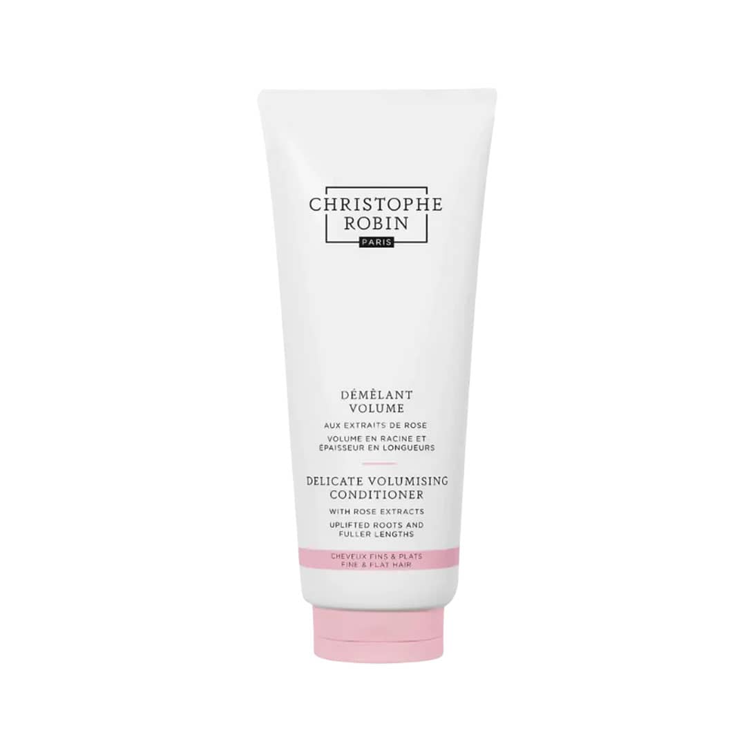 Christophe robin delicate volumizing conditioner with rose extracts.
