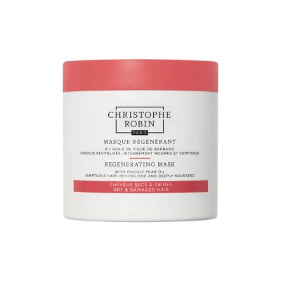Christophe robin masque regenerant with prickly pear oil.
