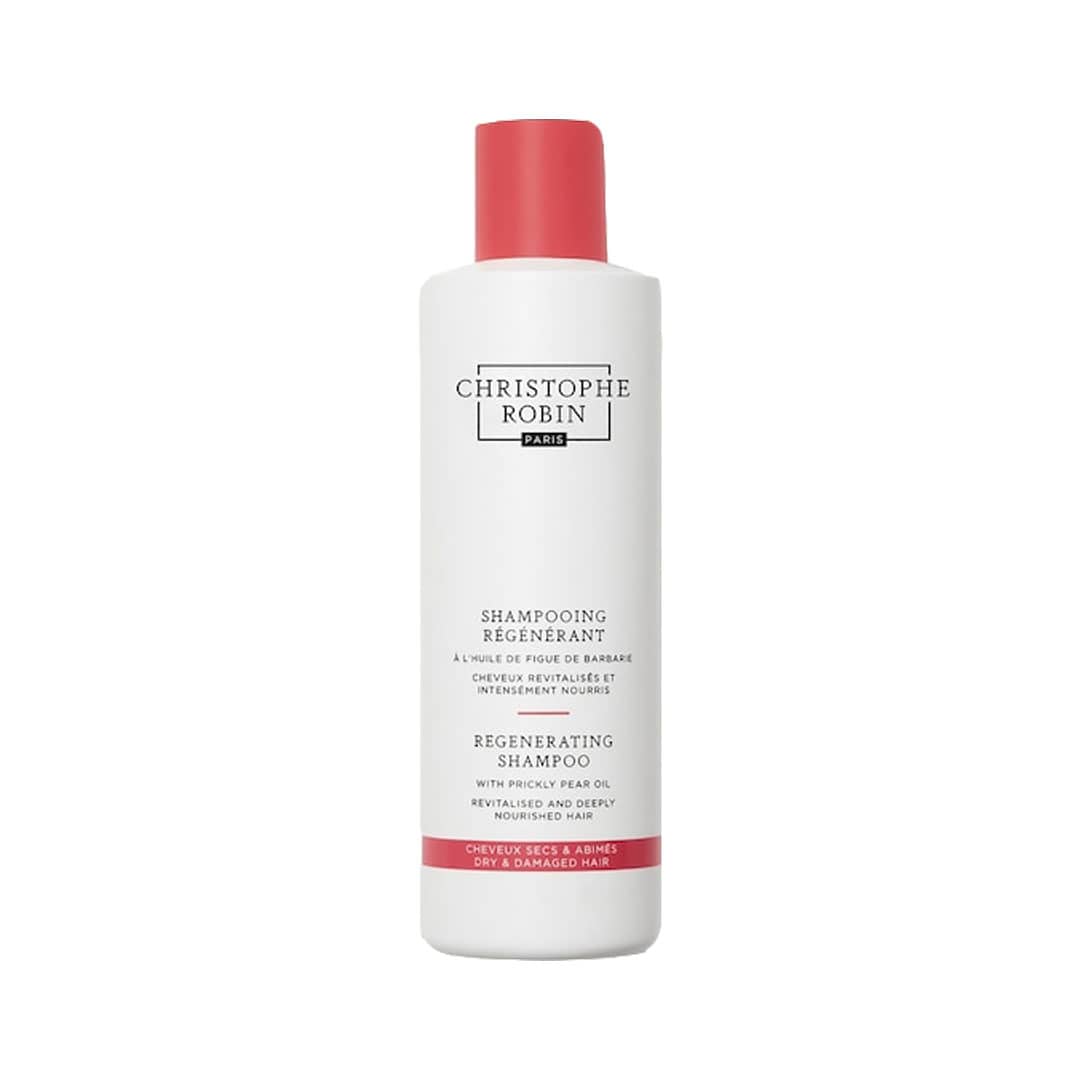 Christophe robin shampoo regenerant with prickly pear oil 250 ml.