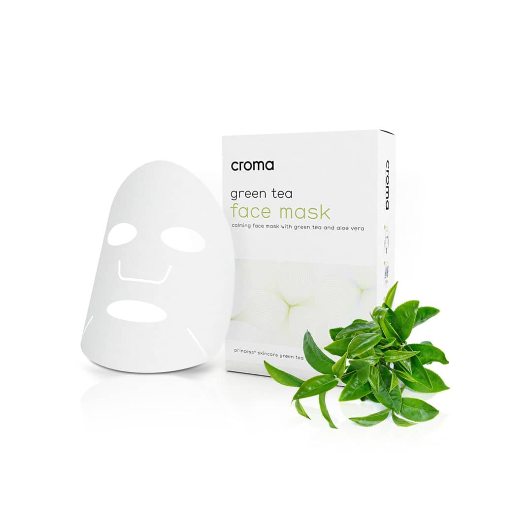 Croma face mask green tea 8 unidades.