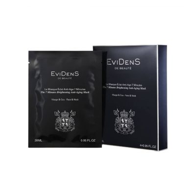 Evidens 7 minutes anti-aging brightening mask 4 x 28 ml.
