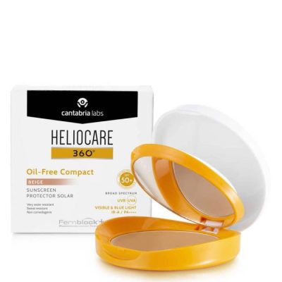 Heliocare Compacto Oil Free Beige SPF 50, 10g.