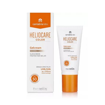 Heliocare gel crema color brown spf 50 50 ml.