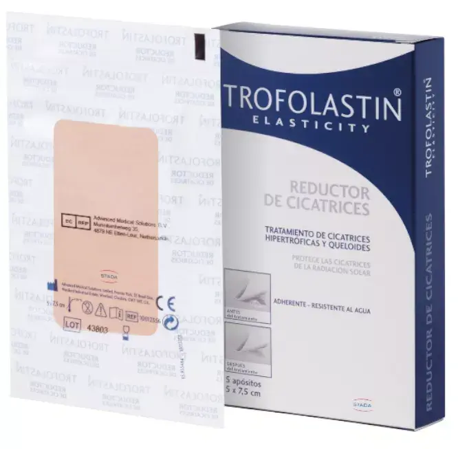 Trofolastin Reductor de Cicatrices 5X7.5cm 5uds.