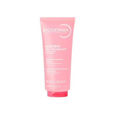 Bioderma sensibio gel moussant 200 ml.